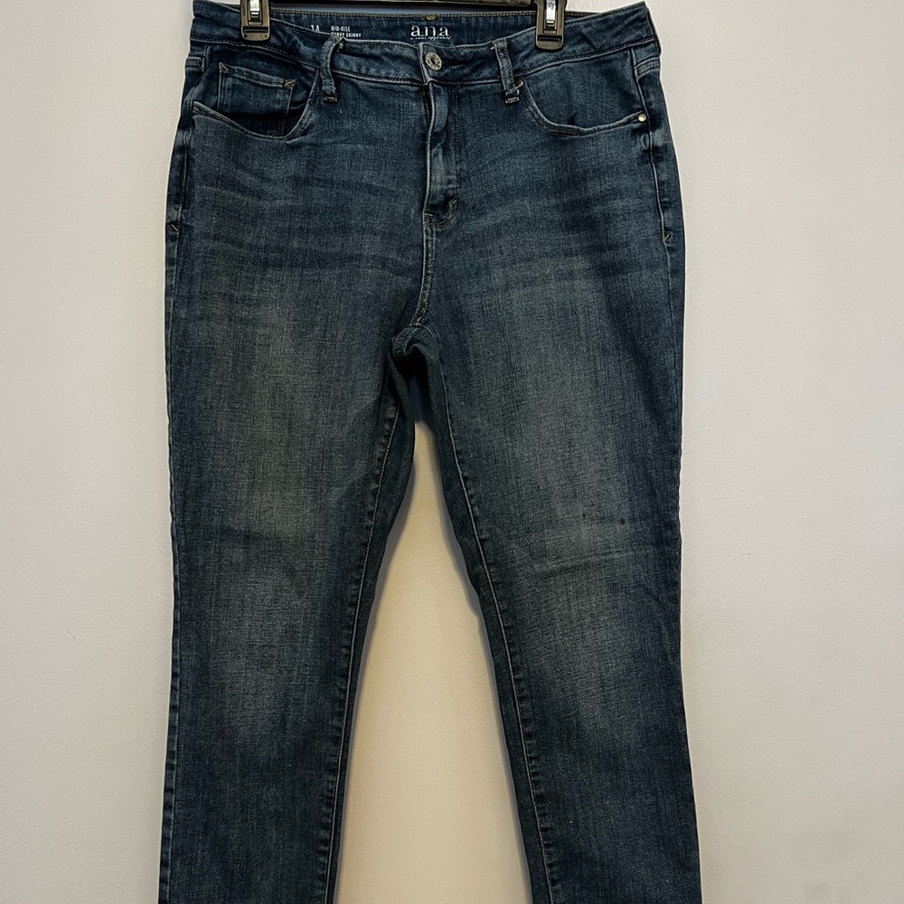ANA midsize curvy jeans size 14